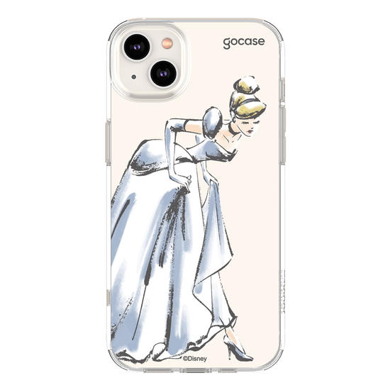 Capinha para celular  Princesas - Cinderela - Croqui Aesthetic