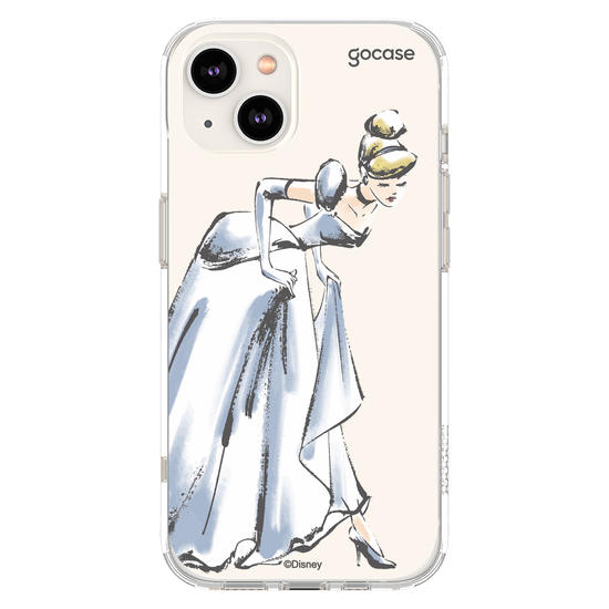 Capinha para celular  Princesas - Cinderela - Croqui Aesthetic