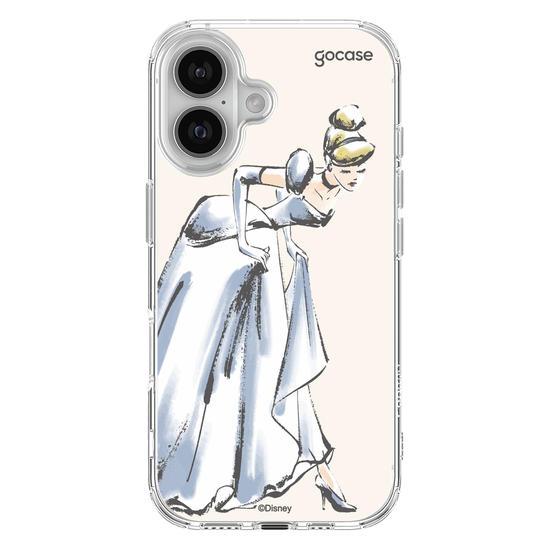Capinha para celular  Princesas - Cinderela - Croqui Aesthetic