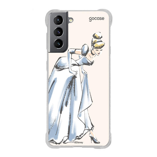 Capinha para celular  Princesas - Cinderela - Croqui Aesthetic