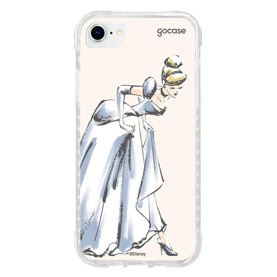Capinha para celular  Princesas - Cinderela - Croqui Aesthetic