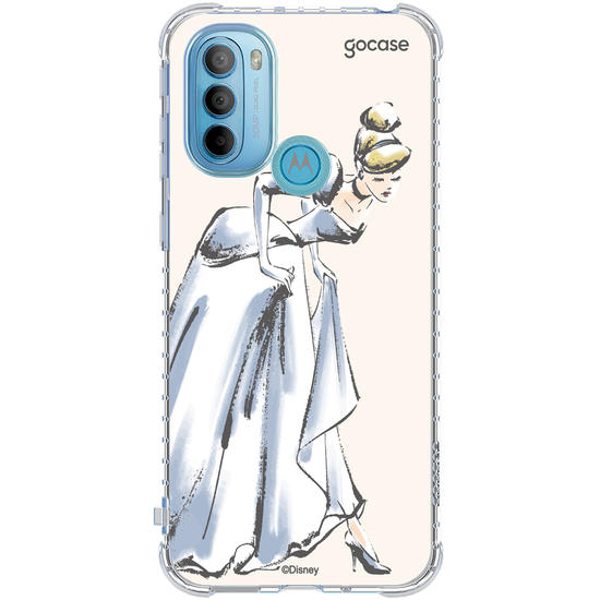 Capinha para celular  Princesas - Cinderela - Croqui Aesthetic