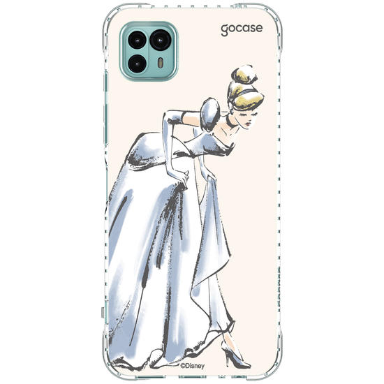 Capinha para celular  Princesas - Cinderela - Croqui Aesthetic