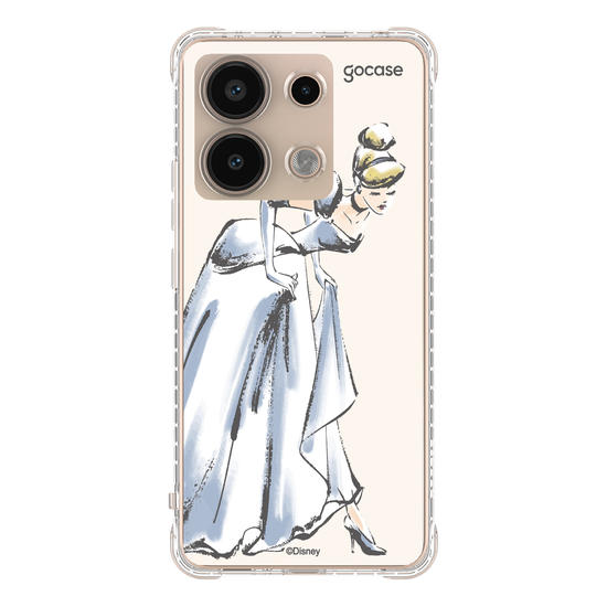 Capinha para celular  Princesas - Cinderela - Croqui Aesthetic