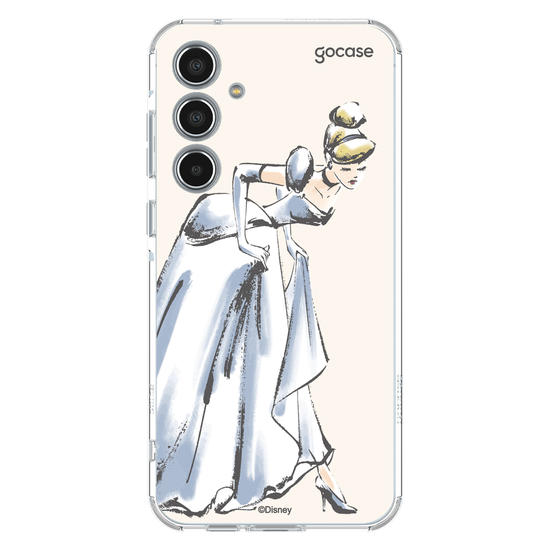 Capinha para celular  Princesas - Cinderela - Croqui Aesthetic