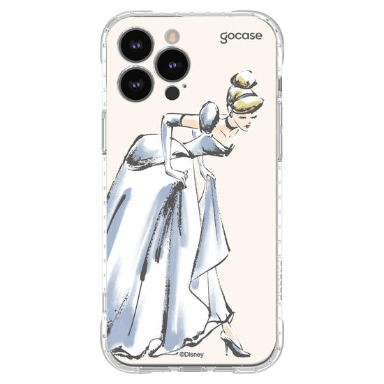 Capinha para celular  Princesas - Cinderela - Croqui Aesthetic