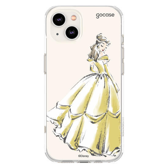 Capinha para celular  Princesas - Bela - Croqui Aesthetic