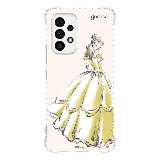 Capinha para celular  Princesas - Bela - Croqui Aesthetic
