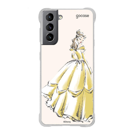 Capinha para celular  Princesas - Bela - Croqui Aesthetic