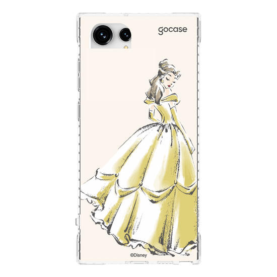 Capinha para celular  Princesas - Bela - Croqui Aesthetic