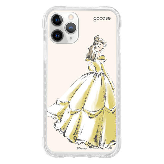 Capinha para celular  Princesas - Bela - Croqui Aesthetic