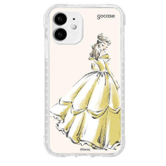 Capinha para celular  Princesas - Bela - Croqui Aesthetic