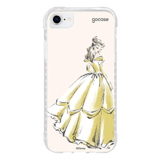 Capinha para celular  Princesas - Bela - Croqui Aesthetic