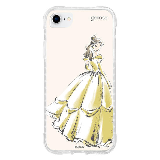 Capinha para celular  Princesas - Bela - Croqui Aesthetic