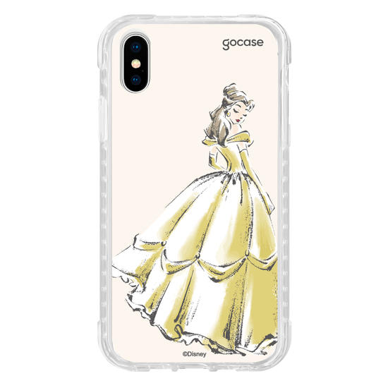 Capinha para celular  Princesas - Bela - Croqui Aesthetic