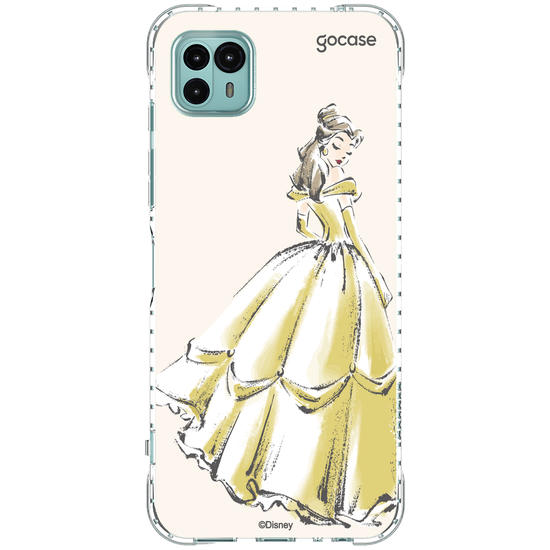 Capinha para celular  Princesas - Bela - Croqui Aesthetic
