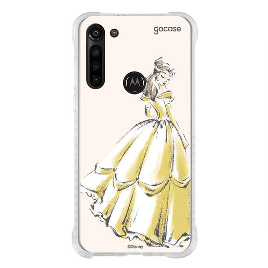 Capinha para celular  Princesas - Bela - Croqui Aesthetic