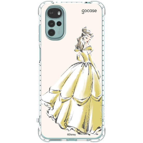 Capinha para celular  Princesas - Bela - Croqui Aesthetic