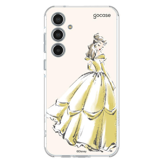 Capinha para celular  Princesas - Bela - Croqui Aesthetic