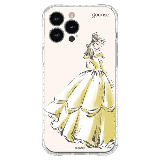 Capinha para celular  Princesas - Bela - Croqui Aesthetic
