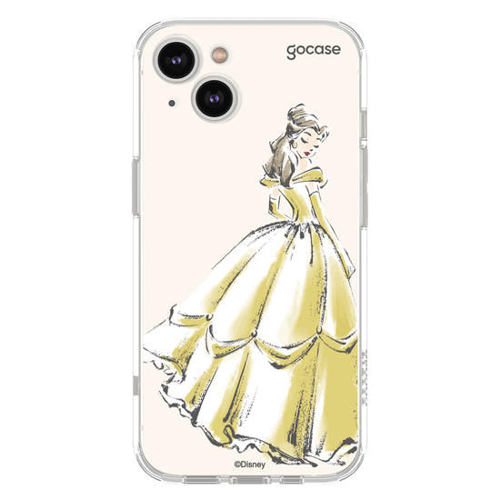  Princesas - Bela - Croqui Aesthetic
