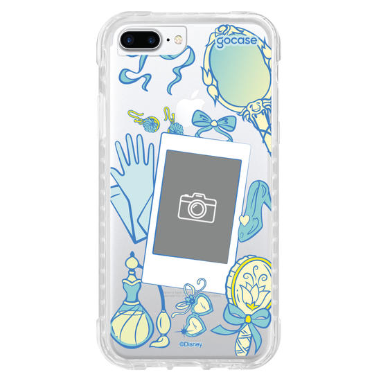 Capinha para celular  Princesas - Penteadeira Cinderela