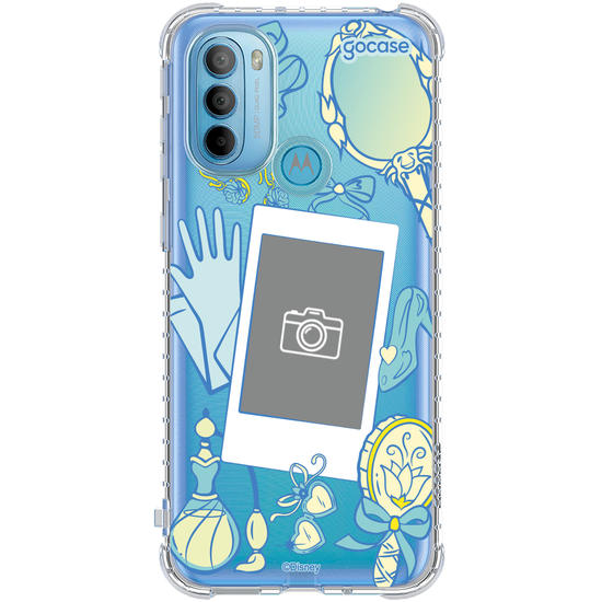 Capinha para celular  Princesas - Penteadeira Cinderela