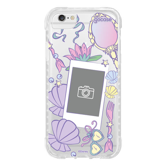 Capinha para celular  Princesas - Penteadeira Ariel