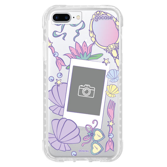 Capinha para celular  Princesas - Penteadeira Ariel