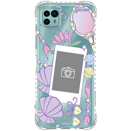 Capinha para celular  Princesas - Penteadeira Ariel