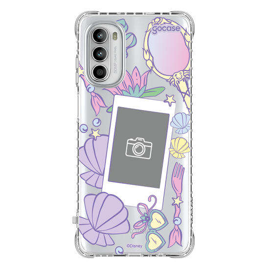 Capinha para celular  Princesas - Penteadeira Ariel