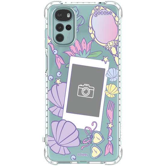 Capinha para celular  Princesas - Penteadeira Ariel