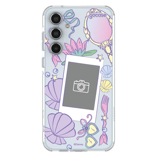 Capinha para celular  Princesas - Penteadeira Ariel