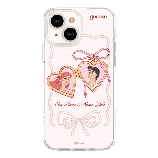 Capinha para celular Princesas - Relicário Casais Encantados