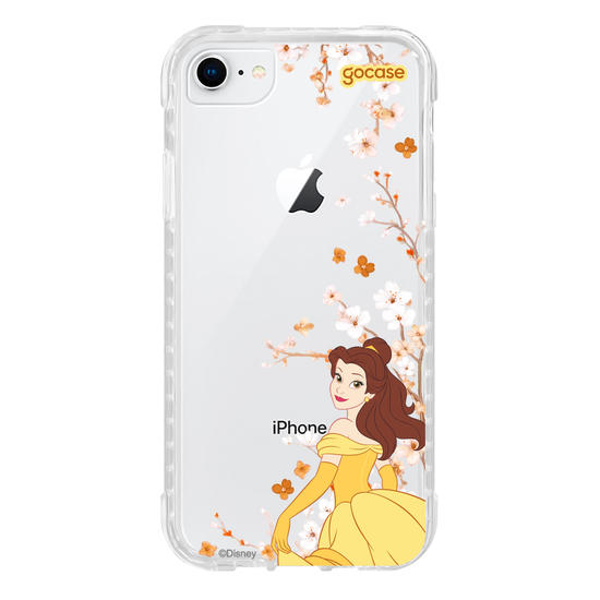 Capinha para celular  Princesas - Ramos Laterais