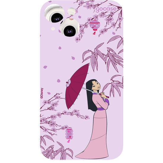 Capinha para celular  Princesas - Mulan - Sakura Rain