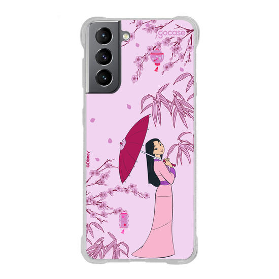 Capinha para celular  Princesas - Mulan - Sakura Rain