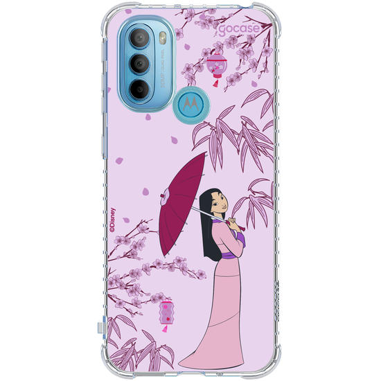 Capinha para celular  Princesas - Mulan - Sakura Rain