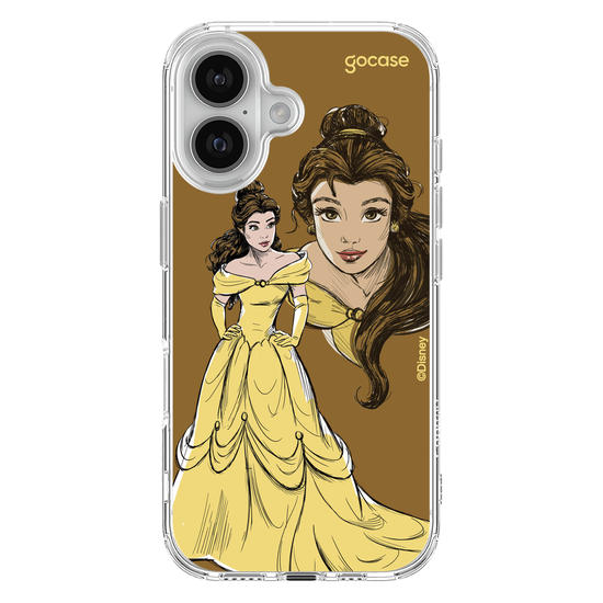Capinha para celular  Princesas - Bela - Real Me