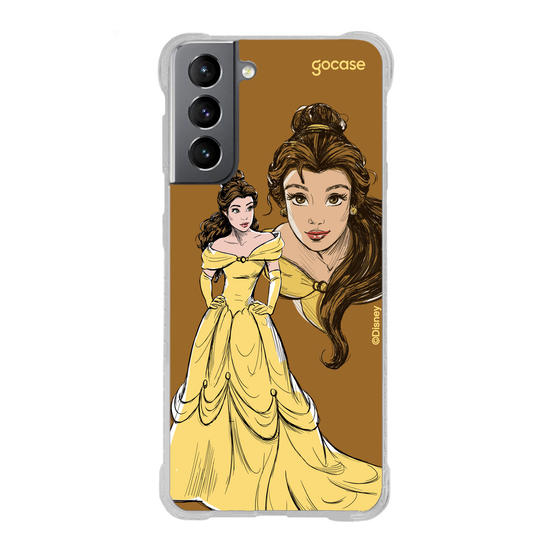 Capinha para celular  Princesas - Bela - Real Me