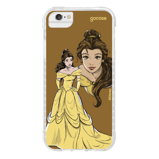 Capinha para celular  Princesas - Bela - Real Me