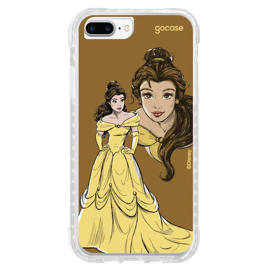 Capinha para celular  Princesas - Bela - Real Me