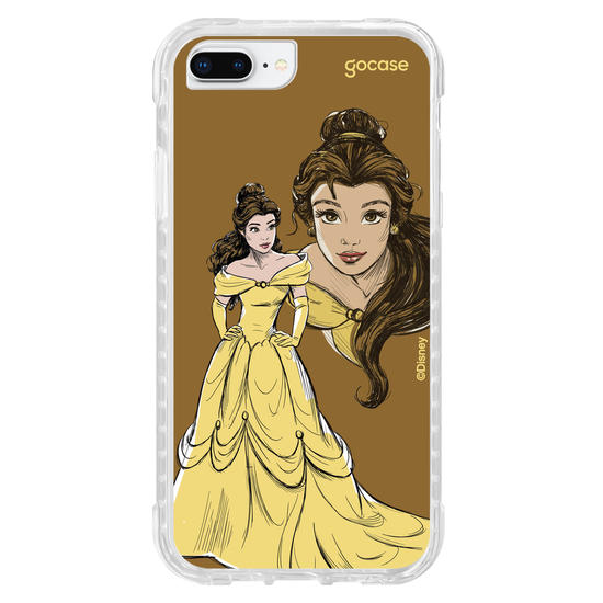 Capinha para celular  Princesas - Bela - Real Me