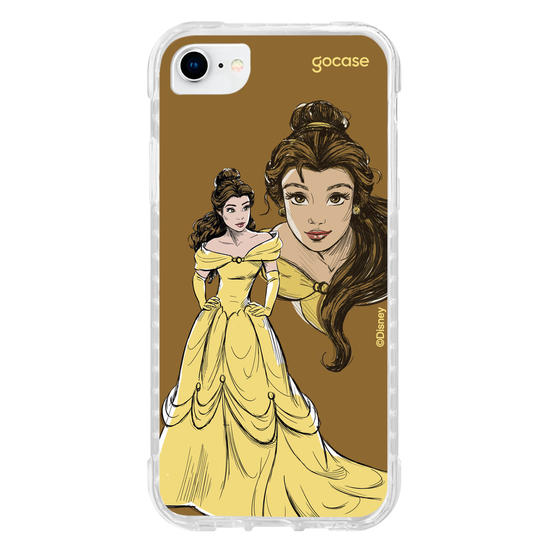 Capinha para celular  Princesas - Bela - Real Me