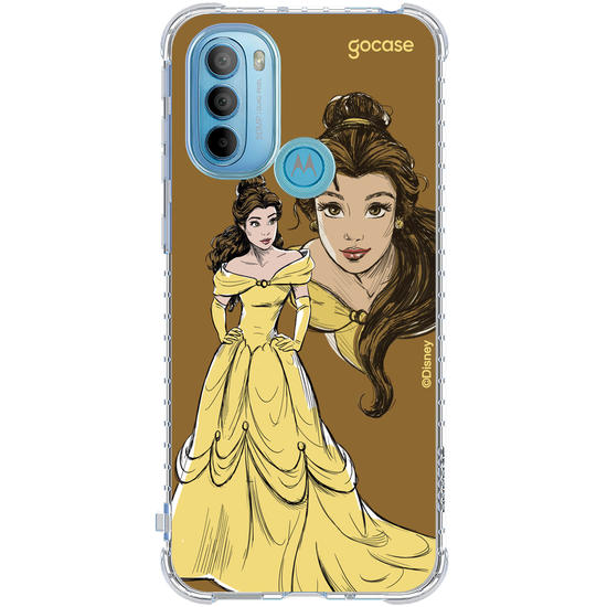 Capinha para celular  Princesas - Bela - Real Me