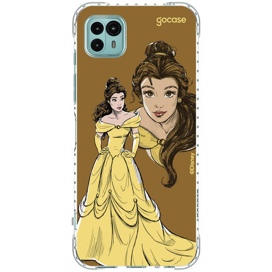 Capinha para celular  Princesas - Bela - Real Me