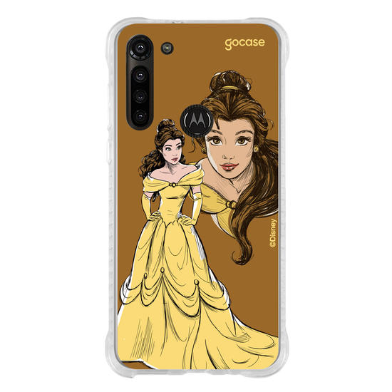Capinha para celular  Princesas - Bela - Real Me