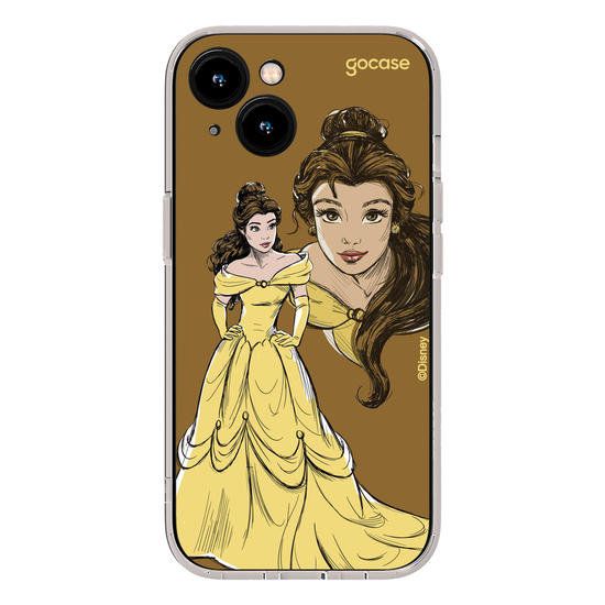 Capinha para celular  Princesas - Bela - Real Me
