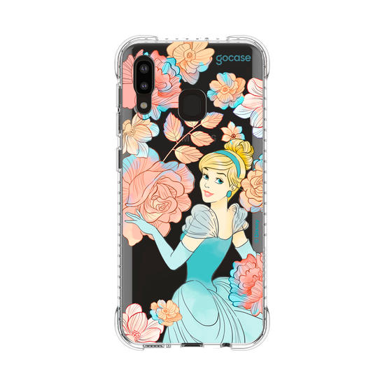 Capinha para celular  Princesas - Cinderela -  Jardim Mágico