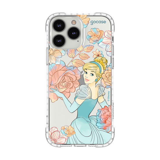 Capinha para celular  Princesas - Cinderela -  Jardim Mágico